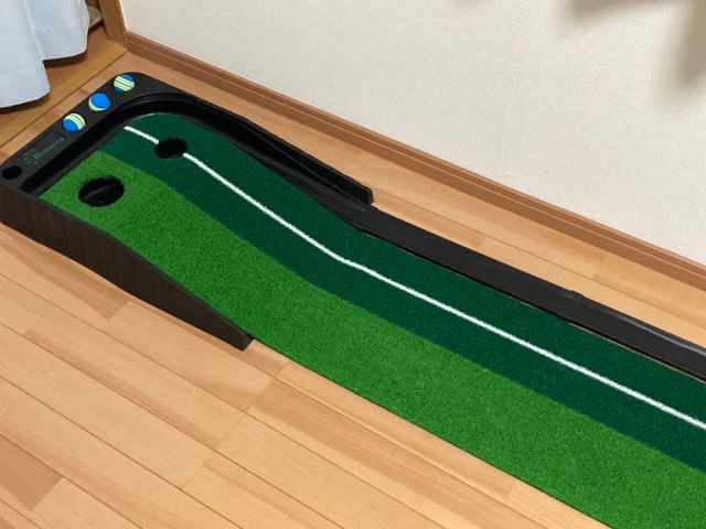 パターマットで練習したらパターが上達！