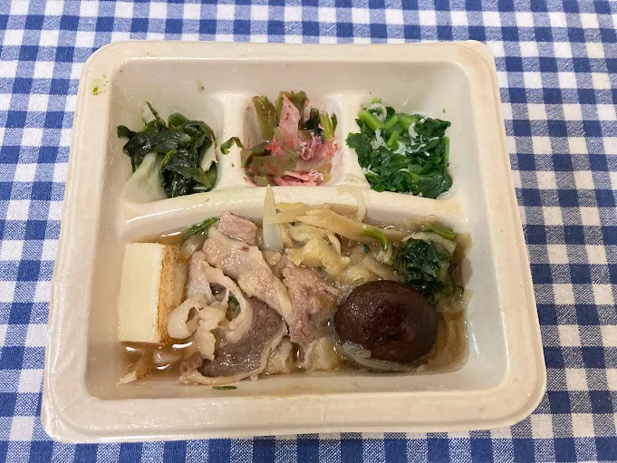 牛肉の甘辛すき焼き