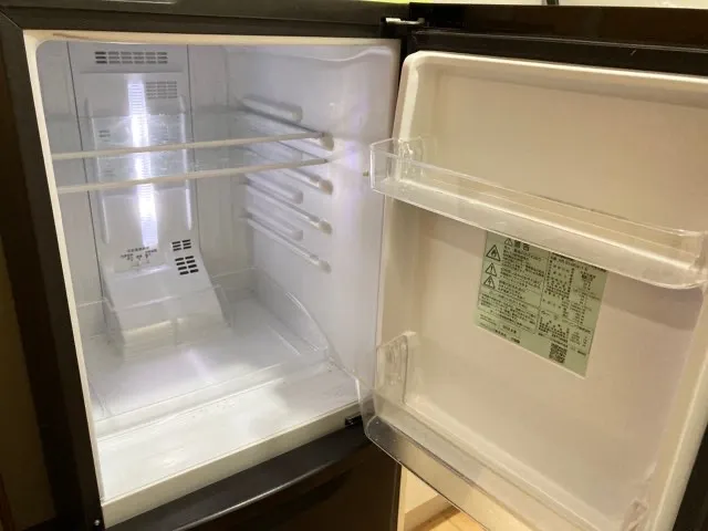 冷蔵室の収納スペースが大きい
